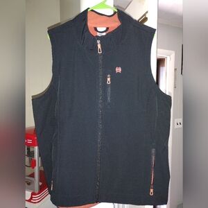 Cinch Black and Rose Gold Women's Vest